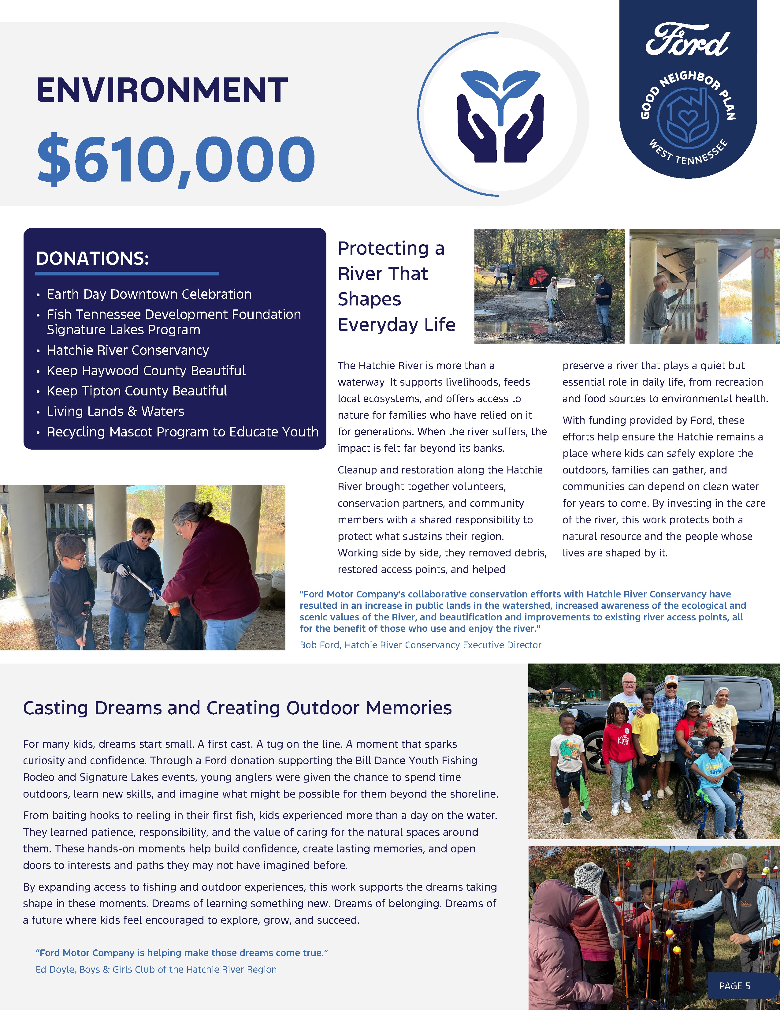 Good Neighbor Plan Progress Report Page 6